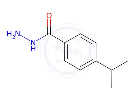 Chemical structure of 4-Isopropyl-benzoic Acid Hydrazide