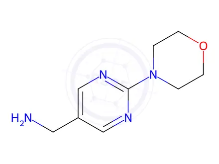 Chemical structure of (2-Morpholinopyrimidin-5-yl)methylamine