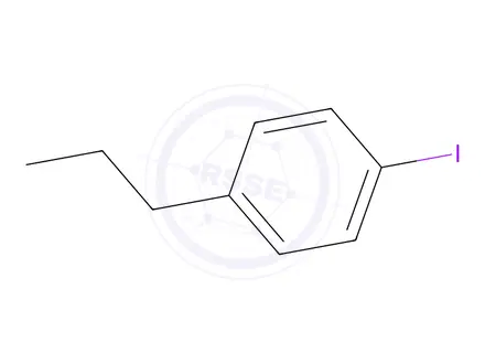 Chemical structure of 1-Iodo-4-propylbenzene