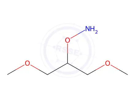 Chemical structure of O-(1,3-dimethoxypropan-2-yl)hydroxylamine