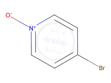 Chemical structure of 4-Bromopyridine N-Oxide