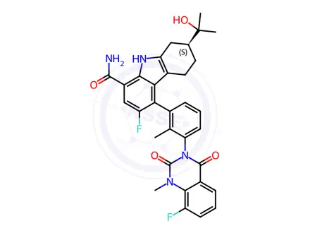 Chemical structure of BMS-986142