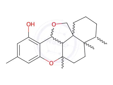 Chemical structure of Siccanin Impurity 18