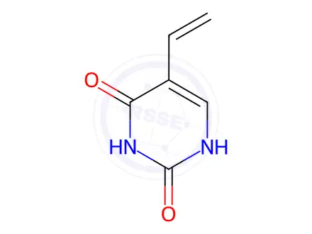 Chemical structure of Uracil Impurity 103