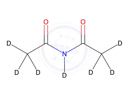 Chemical structure of Diacetamide D7