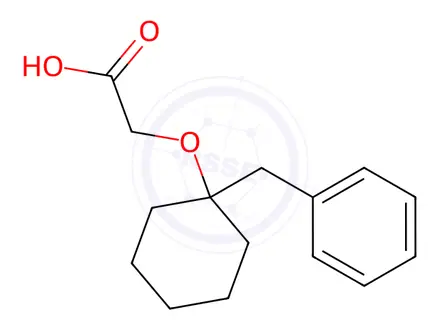 Chemical structure of [(1-Benzylcyclohexyl)oxy]acetic acid