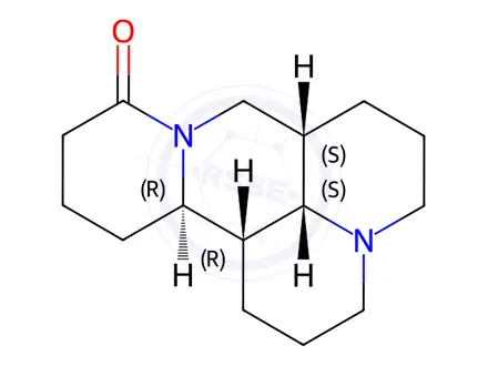 Chemical structure of Matrine