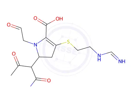 Chemical structure of Imipenem impurity 139