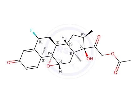 Chemical structure of Fluticasone Propionate Impurity 81