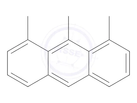Chemical structure of 1,8,9-Trimethylanthracene