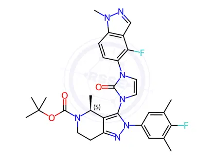 Chemical structure of Orforglipron Impurity 325