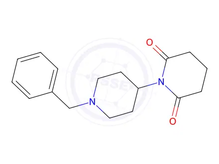 Chemical structure of 1-(1-Benzylpiperidin-4-yl)piperidine-2,6-dione