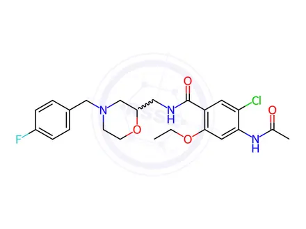Chemical structure of Mosapride Impurity 73