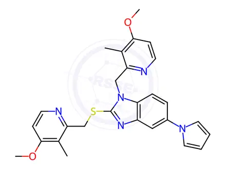 Chemical structure of Ilaprazole Impurity 251