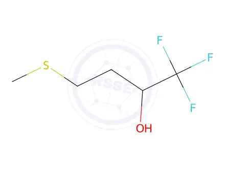 Chemical structure of 1,1,1-Trifluoro-4-(methylthio)butan-2-ol