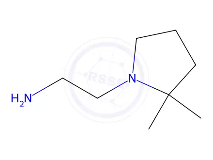 Chemical structure of 2-(2,2-diMethylpyrrolidin-1-yl)ethanaMine