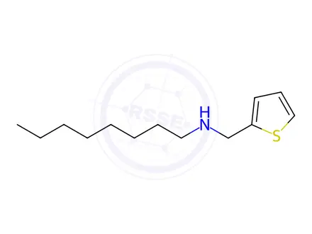 Chemical structure of N-(2-Thienylmethyl)-1-octanamine