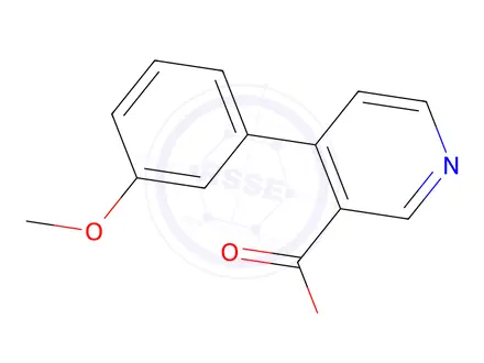 Chemical structure of 4-(3-Methoxyphenyl)nicotinic acid