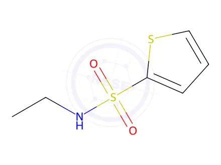 Chemical structure of Thiophene-2-sulfonic acid ethylaMide