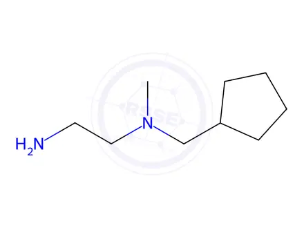 Chemical structure of N1-(cyclopentylmethyl)-N1-methylethane-1,2-diamine