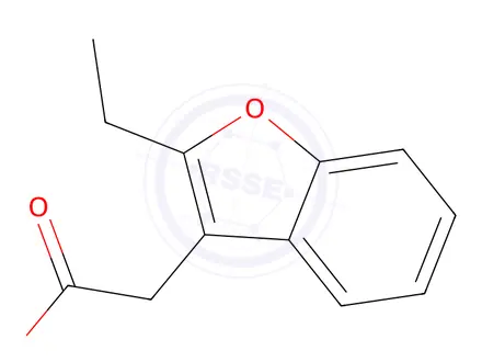 Chemical structure of 2-(2-ethyl-1-benzofuran-3-yl)acetic Acid