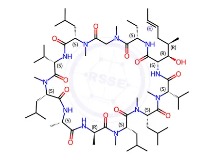Chemical structure of Cyclosporin L