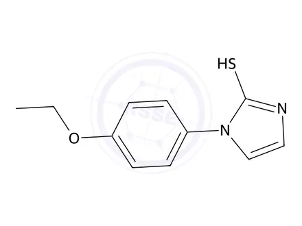 Chemical structure of 1-(4-Ethoxyphenyl)-1H-imidazole-2-thiol