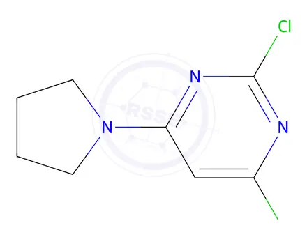 Chemical structure of 2,4-Dichloro-6-pyrrolidinopyrimidine