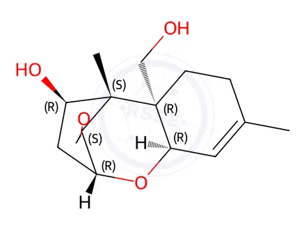 Chemical structure of Verrucarol