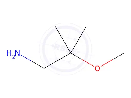 Chemical structure of 2-Methoxy-2-methyl-propylamine