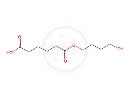 Chemical structure of Hexanedioic acid, ester with 1,4-butanediol