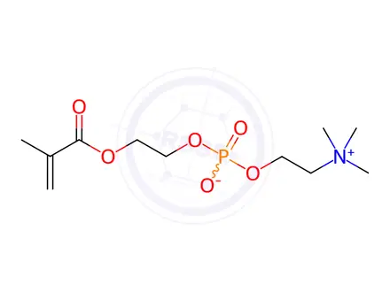 Chemical structure of 2-Methacryloyloxyethyl phosphorylcholine