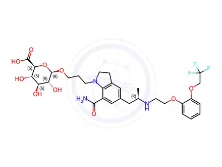 Chemical structure of Silodosin Impurity 18 Monomer