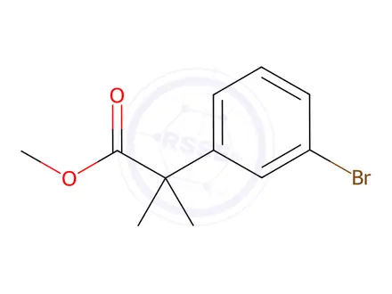 Chemical structure of Methyl 2-(3-broMophenyl)-2-Methylpropanoate