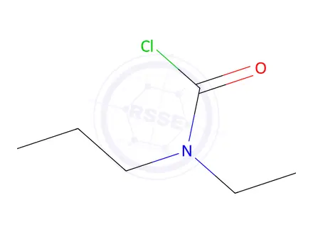 Chemical structure of N-ethyl-n-propylcarbamoyl chloride