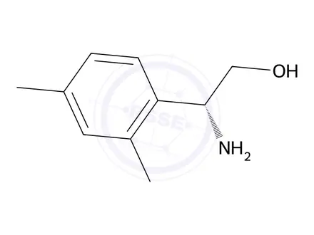 Chemical structure of (r)-2-Amino-2-(2,4-dimethylphenyl)ethan-1-ol