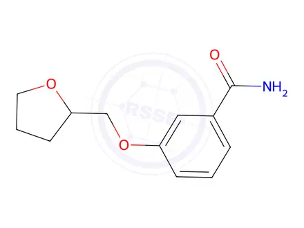 Chemical structure of 3-(Oxolan-2-ylmethoxy)benzamide