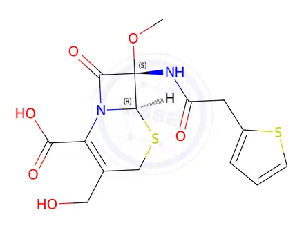 Chemical structure of Cefoxitin EP Impurity A