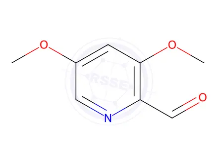 Chemical structure of 3,5-Dimethoxypicolinaldehyde
