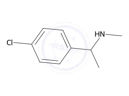 Chemical structure of 1-(4-chlorophenyl)-N-methylethanamine