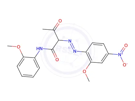 Chemical structure of Dalamar yellow
