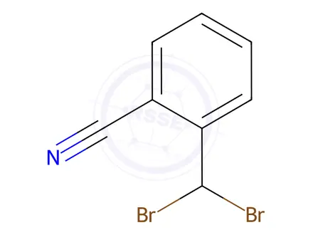 Chemical structure of 2-Dibromomethyl-benzonitrile