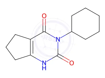 Chemical structure of Lenacil