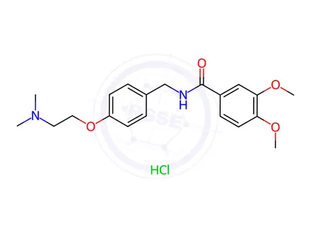 Chemical structure of Itopride Hydrochloride
