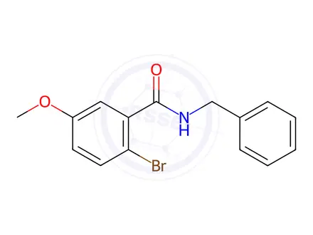 Chemical structure of N-Benzyl-2-bromo-5-methoxybenzamide