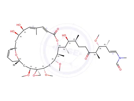 Chemical structure of 6-hydroxyscytophycin B