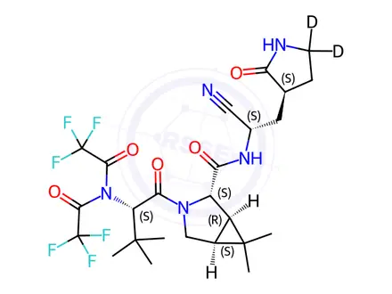 Chemical structure of Nirmatrelvir Impurity 204