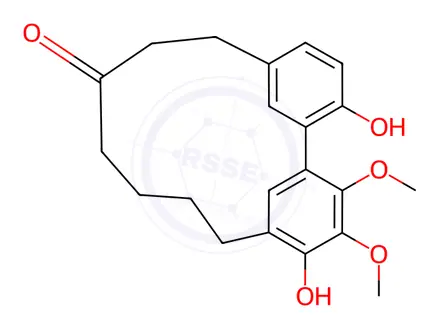 Chemical structure of Myricanone