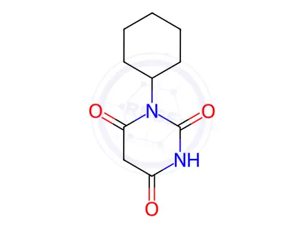 Chemical structure of 1-Cyclohexyl-1,3-diazinane-2,4,6-trione