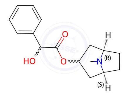 Chemical structure of Homatropine Methylbromide Impurity 2 (Homatropine Methylbromide EP Impurity B)